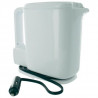 Bouilloire Électrique 12V 1 Litre 170W Blanc et Bleu