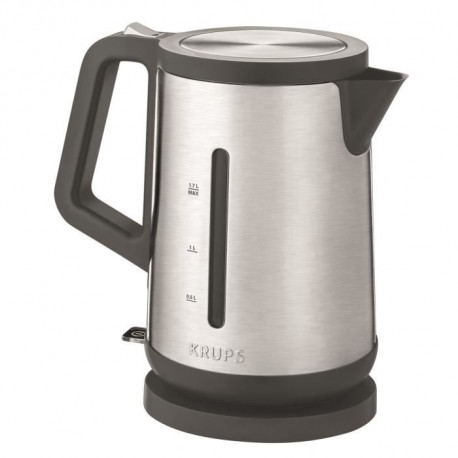 KRUPS BW442D10 Control Line Bouilloire électrique sans fil inox, 2400 W, Capacité 7 L, Ouverture assistée du couvercle