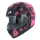 ASTONE Casque Intégral GTK Kid Lady Custom Noir Rose