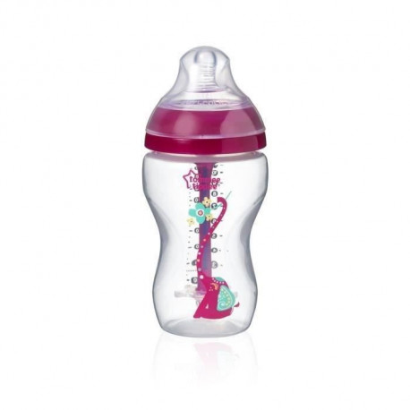 Tommee Tippee Biberon Anti-Colique Avancé Décoré Fille 340ml