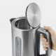 SEVERIN WK3416 Bouilloire design 1,7 L, ébullition rapide, Sans Bisphénol A, Arret auto, Range câble, Socle 360°, Inox
