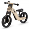 Kinderkraft Vélo Draisienne en bois UNIQ - 12 pouces - a partir de 2 ans - Couleur Noir