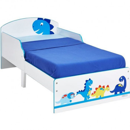 MOOSE TOYS Dinosaures Lit Enfant 70x140 cm en bois Hello Home