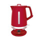 MOULINEX BY320510 Soleil Bouilloire électrique sans fil, Capacité 1,7 L, Base pivotante 360°, Résistance cachée, 2 niveaux d'eau