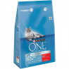 PURINA ONE Croquettes au boeuf et au blé - Pour chat adulte stérilisé - 3 kg