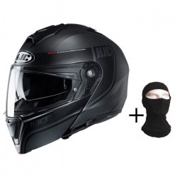 HJC Casque modulable i90 Davan + Cagoule - Noir anthracite