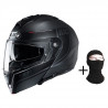 HJC Casque modulable i90 Davan + Cagoule - Noir anthracite