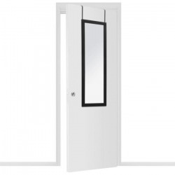 Miroir de porte Class - 36 x 110 cm -Noir