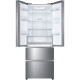 HAIER HB16WMAA - Réfrigérateur Multiportes 422L (301+121) - Froid ventilé - L 70x H190 cm - Inox