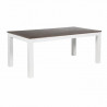 Table de séjour 6/8 personnes - Chene et hévéa massif - L 180 x P 90 x H 75 cm - RICHE