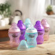 Tommee Tippee Closer To Nature Biberon Coloré Fille Lot de 6 x 260ml