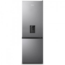 HISENSE RB372N4WD1 Réfrigérateur congélateur bas - 287L (207L+80L) - froid ventilé total - L59,5x H178,5 - silver