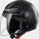 LS2 Casque jet Airflow - Noir verni