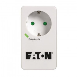 Multiprise/Parafoudre - Eaton Protection Box 1 DIN - PB1D - 1 prise DIN européenne - Blanc & Noir