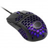 COOLER MASTER MM711 Black matte RGB Souris Gaming ultra-légere - 60 Grammes - Capteur optique Pixart 16000 dpi - Noir