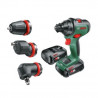 Perceuse-visseuse sans-fil Bosch - AdvancedDrill 18 (Livrée avec 1 batterie 18V-2,5Ah + chargeur + set 3 mandrins)