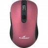 BLUESTORK Souris Sans fil - 2,4 Ghz - 6 boutons - Prune métallique