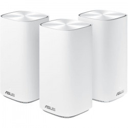 Routeur sans fil - ASUS - ZenWiFi Systeme Wi-Fi CD6 - 3 Hubs, multi-room, mesh, AC1500 Mbps, Double bande avec application Asus