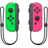 Manettes Joy-Con Vert Néon / Rose Néon pour Console Switch