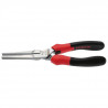 Pince a bec plat droit 168 mm FACOM - 188A.16CPEPB  - Bec fin de 46mm de longueur et finement strié pour renforcer la prise