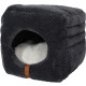 ZOLUX Niche panier 2 en 1 ouatiné Paloma pour chat - 35 x 35 x 35 cm - Beige