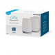NETGEAR Systeme WIFI 6 Mesh Orbi RBK753 Tri-band AX4200 - Pack de 3 - jusqu'a 60 appareils connectés et 525 m² de couverture