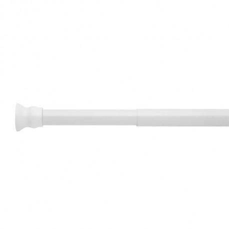 RIDDER Tringle de rideau de douche télescopique 70-115 cm Blanc 55101