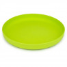 MILL'O BÉBÉ - ASSIETTE 100% BIOSOURCÉE ET BIODÉGRADABLE - SANS BPA - MICRO-ONDABLE - VERT d 17,8 x h 2,2 cm
