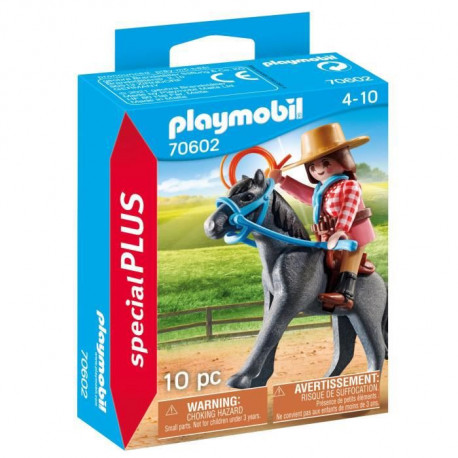 PLAYMOBIL - 70602 - Cavaliere et cheval