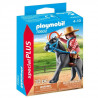 PLAYMOBIL - 70602 - Cavaliere et cheval