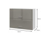 EXTRA - Meuble haut de cuisine L 80cm 2 Portes a projection  -  Truffe Laqué
