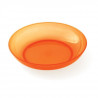 MILL'O BÉBÉ Assiette micro-ondable Polypropylene 18,5 CM Orange agrumes translucide