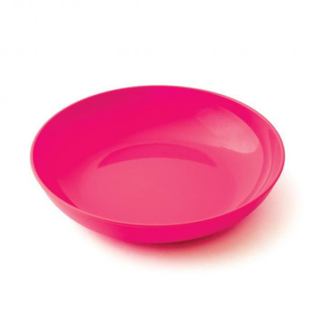 MILL'O BÉBÉ Assiette micro-ondable Polypropylene 18,5 CM Rouge grenadine opaque