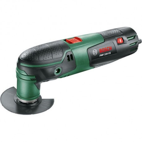 Outil multifonctions  Bosch - PMF 220 CE (220W, livré avec accessoires, interface Starlock)