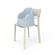 THERMOBABY Bloc réhausseur de Chaise Fleur bleue