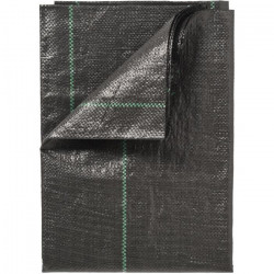 NATURE Toile de paillage paysages noire 100 g/m² - 2 x 10 m