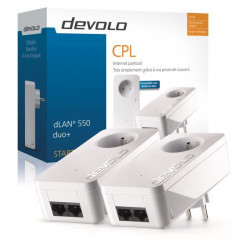 DEVOLO dLAN 550 Duo+ Starter kit  - 2 adaptateurs CPL - 500 Mbits/s
