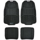 MICHELIN Tapis caoutchouc haute densité 4 pieces Noir