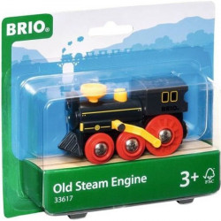 Brio World Grande Locomotive a vapeur  - Accessoire Circuit de train en bois - Ravensburger - Mixte des 3 ans - 33617
