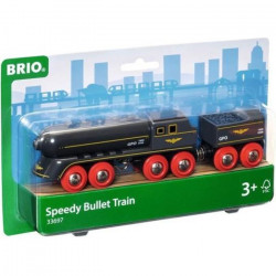 Brio World Train Grande Vitesse - Accessoire Circuit de train en bois - Ravensburger - Mixte des 3 ans - 33697