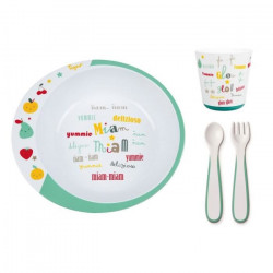 TIGEX Coffret Vaisselle Micro-ondes Miam-Miam