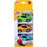 BBURAGO BB JUNIOR - LAMBORGHINI a friction - Pack de 3 véhicules