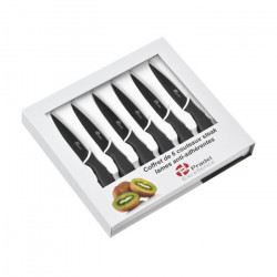 PRADEL EXCELLENCE Coffret de 6 couteaux a steak CC006N lame 10cm noir