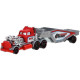 HOT WHEELS Camion Transporteur Track Stars 15 cm (modele aléatoire) Remorques Interchangeables pouvant contenir un véhicule 1:64