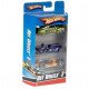 HOT WHEELS Coffret de 3 voitures (modele aléatoire)