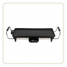 LITTLE BALANCE 8273 Happy Plancha 50, Plancha électrique 4-6 personnes, Anti-adhésive, Tous types d'aliments, 2000W, Noir / Inox