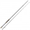 IODA Canne a peche au lancer pour truites Blue Line S80-2UL - 2 brins - 2,44 m - 5-15 g - Poignée liege