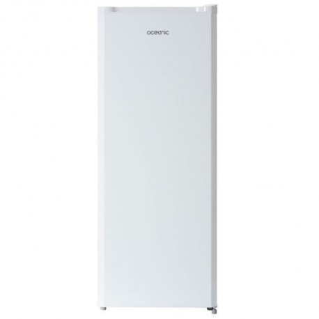 OCEANIC Congélateur armoire 175L, Froid statique, 7 tiroirs, 40 dB, Classe F, blanc