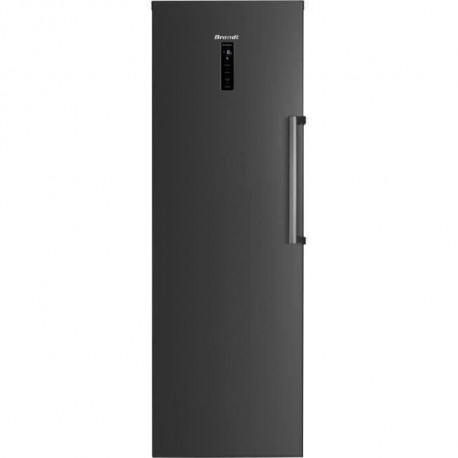 BRANDT BFU862YNA Congélateur armoire 262 L - No Frost - L 59,5 x H 185 cm - Graphite
