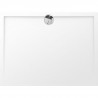 ALLIBERT Receveur de douche Slim rectangle bonde centrée - 90 x 120 cm - Blanc